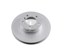 Genuine Febi 5 Stud Front Vented Coated Brake Discs - 24466