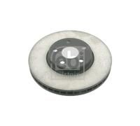 Genuine Febi 5 Stud Front Vented Coated Brake Discs - 27236