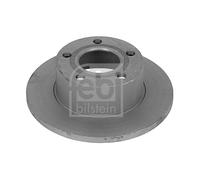Genuine Febi 5 Stud Rear Solid Brake Discs - 09075