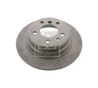 Genuine Febi 5 Stud Rear Solid Coated Brake Discs - 01723
