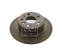 Genuine Febi 5 Stud Rear Solid Coated Brake Discs - 08506