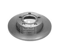 Genuine Febi 5 Stud Rear Solid Coated Brake Discs - 09077