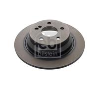 Genuine Febi 5 Stud Rear Solid Coated Brake Discs - 22160