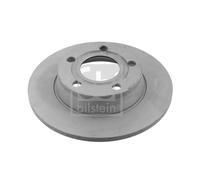 Genuine Febi 5 Stud Rear Solid Coated Brake Discs - 22906