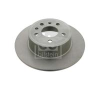 Genuine Febi 5 Stud Rear Solid Coated Brake Discs - 23544