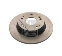 Genuine Febi 5 Stud Rear Solid Coated Brake Discs - 31304