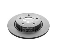 Genuine Febi 5 Stud Rear Solid Coated Brake Discs - 32775