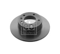 Genuine Febi 5 Stud Rear Solid Coated Brake Discs - 40093