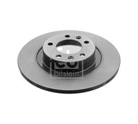 Genuine Febi 5 Stud Rear Solid Coated Brake Discs - 44090