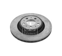 Genuine Febi 5 Stud Rear Vented Coated Brake Discs - 32249