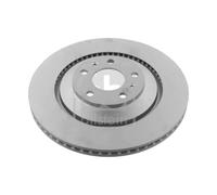 Genuine Febi 5 Stud Rear Vented Coated Brake Discs - 36239