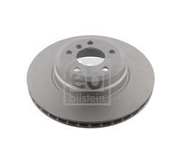 Genuine Febi 5 Stud Rear Vented Coated Brake Discs - 36385