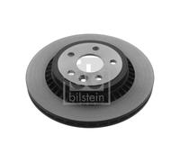 Genuine Febi 5 Stud Rear Vented Coated Brake Discs - 39620