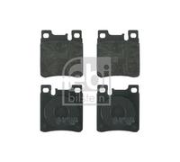 febi bilstein 16158 Brake Pad Set, 1 unit