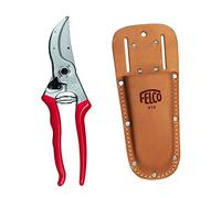Genuine Felco Model 4 secateurs and holster bundle - pruners with leather pouch