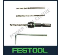 Festool HSS D 3/33 CE/M-Set Twist Drill Bit - Metallic