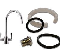 Genuine FRANKE Eiger Kitchen TAP SPOUT Seal KIT - O Ring WASHERS CIRCLIPS Screw