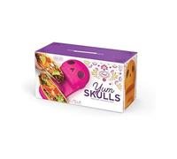 Genuine Fred 5303384 Yum Skulls Taco Holders, Plastic, Pink/Orange