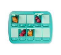 Genuine Fred Mini Match UP Memory Snack Tray, Fun Interactive Game for Kids, Travel,Friendly 8.5" x 6", BPA Free, The Ultimate Snacktivity for Picky Eaters, Dishwasher Safe