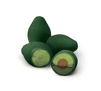 Genuine Fred Avocado Eraser, TPR RUBBER, Green, Set of 3