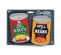 Genuine Fred CAN DO Kitchen Sponges, Set of 2 Canned Food Dish Sponges, Funny Multi-Layer Scrubbing Sponges for Kitchen and Home Cleaning