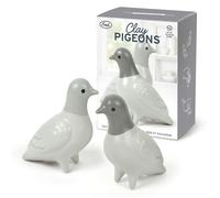 Genuine Fred Clay Pigeons, Ceramic Pigeon Salt and Pepper Shakers