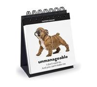 Genuine Fred Daily DOGGO, Desktop Flipchart