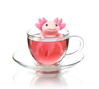 Genuine Fred RELAXOLOTL Tea Infuser, Cute Axolotl Design, For Loose Leaf Tea, Flexible, Easy to Clean Silicone, Fun Gift for Tea Lovers, Clever Kitchen Gadget
