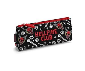 Genuine Fred Stranger Things Accessory Pouch, Hellfire Club, Multicolor