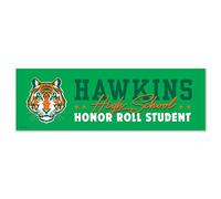 Genuine Fred Stranger Things, Bumper Magnet, Hawkins High School, Multicolored