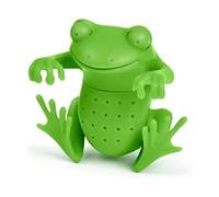 Genuine Fred, Tea Frog, Frog Reusable Silicone Tea Infuser, Green, Fun Gift for Tea Lovers, Clever Kitchen Gadget