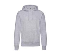 Genuine FRUIT OF THE LOOM Classic Plain Hooded Sweatshirt Mens Hoodie