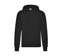 Genuine FRUIT OF THE LOOM Classic Plain Hooded Sweatshirt Mens Hoodie