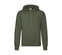 Genuine FRUIT OF THE LOOM Classic Plain Hooded Sweatshirt Mens Hoodie