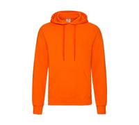 Genuine FRUIT OF THE LOOM Classic Plain Hooded Sweatshirt Mens Hoodie