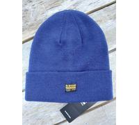 Genuine G-STAR Originals Longer BALL PEN BLUE BEANIE Cuff UNISEX Tags