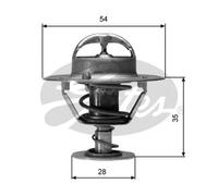 Genuine Gates Engine Cooling Thermostat - TH04277G1