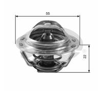 Genuine Gates Engine Cooling Thermostat - TH13783G1
