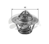 Genuine Gates Engine Cooling Thermostat - TH30491G1