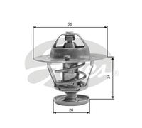 Genuine Gates Engine Cooling Thermostat - TH31682G1