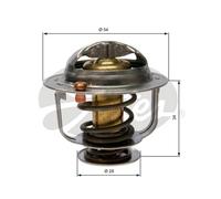 GATES Thermostat TH31782G1
