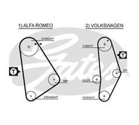 Genuine Gates Timing Belt - 5001
