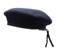 Genuine German Army Marines Dark Blue Beret hat Military Command Navy Cap Wool