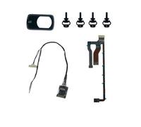 Genuine Gimbal Camera , Compatible For DJI MINI 2 3 In 1 Flexible Flat Cable PTZ Wire Test Tool Empty Gimbal Rubber Lens Glass Cap Cover(4 in 1 Set)