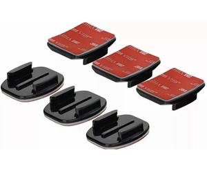 Genuine GoPro Curved And Flat Adhesive Mounts (3+3) Official Accessory