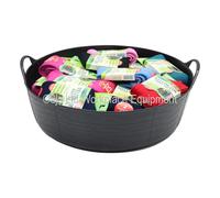 Genuine Gorilla Tub Trug Flexible Storage Carrying Bucket Feeding Water Garden