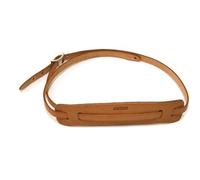 GENUINE Gretsch 0664 021 Vintage Leather Guitar Strap - Natural