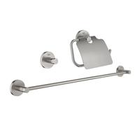 Genuine GROHE Essentials Accessories Set Guest 3-IN-1 - Part 40775DC1 - New