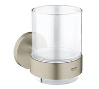 Genuine GROHE Essentials Glass W/holder - Part 40447EN1 - New
