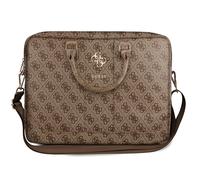 Genuine Guess 4G Up Town Computer Bag 15" 16" Brown for laptop MacBook